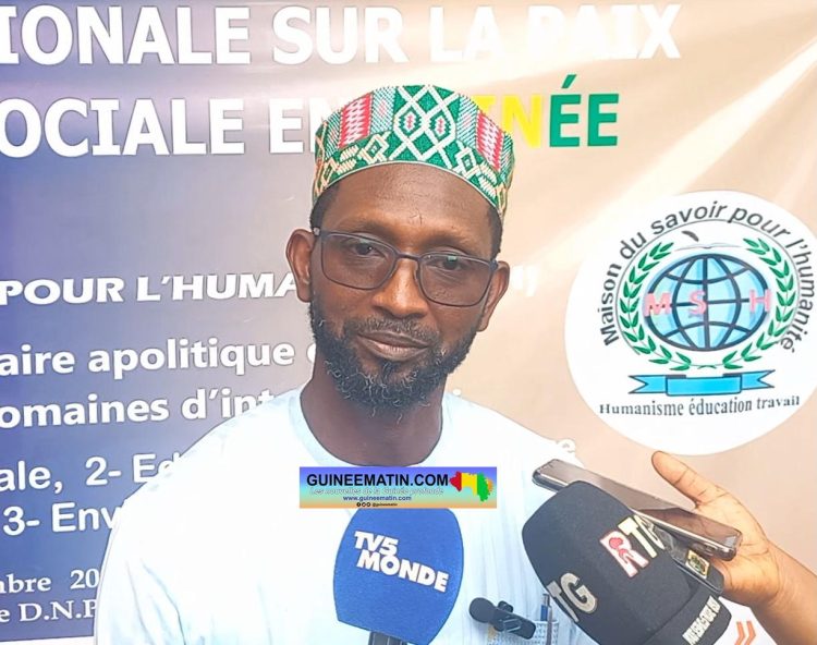Maison du Savoir pour l’humanité : une conférence pour une élection présidentielle apaisée en Guinée