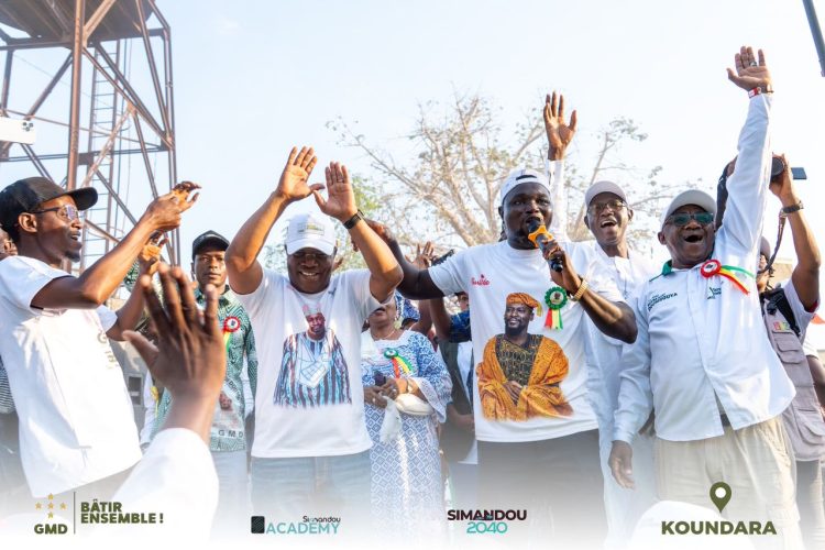 Ousmane Gaoual Diallo ratisse large pour Mamadi Doumbouya à Koundara : <>